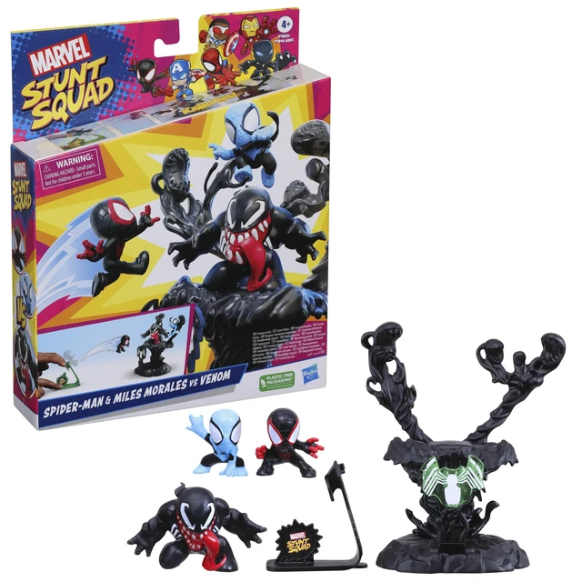 Alt view image 3 of 4 - MARVEL CLASSIC Marvel Stunt Squad Villain Knockdown Game Set - Figure 4 YEARS+