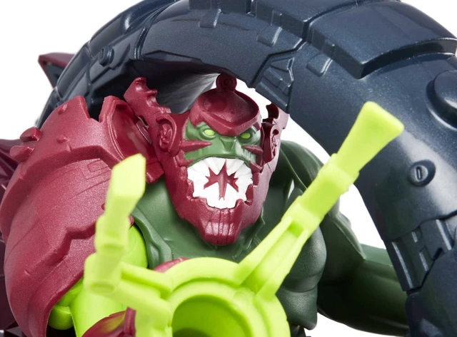 Alt view image 3 of 6 - He-Man and The Masters of the Universe Trap Jaw & Vehicle Set, Vehicle with 5.5-in Action Figure & Accessory Inspired by MOTU Netflix Animated Series, Collectible Toy for Kids Ages 4 Years & Older