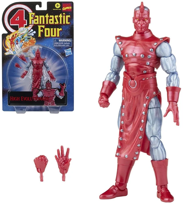 Alt view image 6 of 6 - Retro Marvel Legends: Fantastic Four - High Evolutionary 6-Inch Action Figure