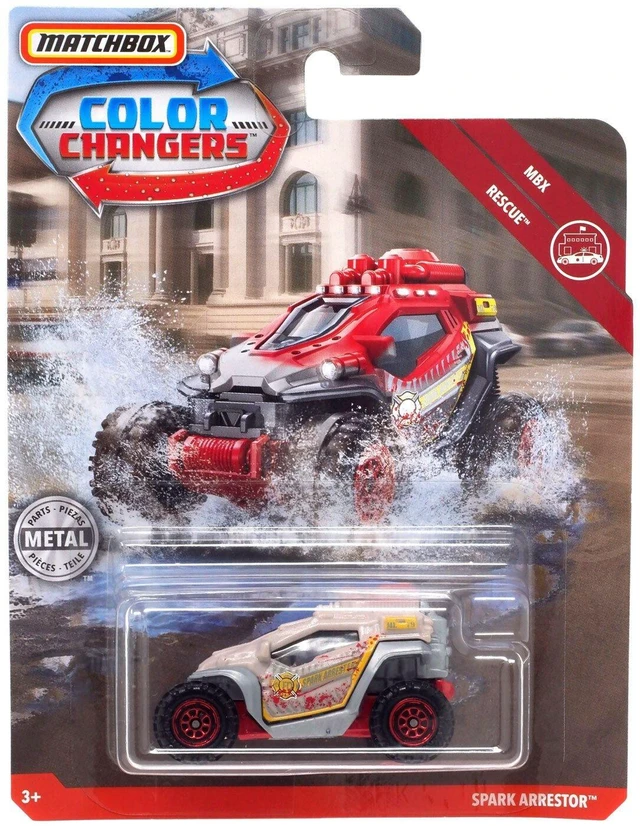 Main image of Matchbox Color Changers MBX Rescue Spark Arrestor Diecast Vehicle