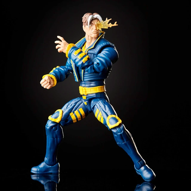 Alt view image 4 of 7 - Marvel Hasbro Legends Series 6-inch Collectible X-Man Action Figure Toy X-Men: Age of Apocalypse Collection, Blue