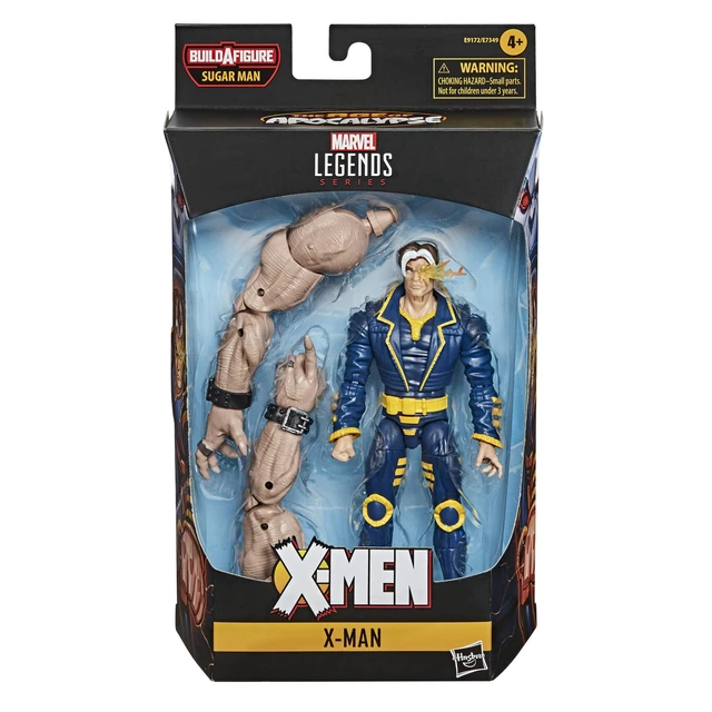 Alt view image 2 of 7 - Marvel Hasbro Legends Series 6-inch Collectible X-Man Action Figure Toy X-Men: Age of Apocalypse Collection, Blue
