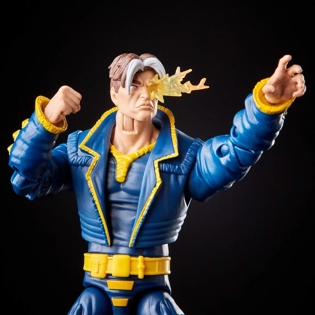 Alt view image 7 of 7 - Marvel Hasbro Legends Series 6-inch Collectible X-Man Action Figure Toy X-Men: Age of Apocalypse Collection, Blue