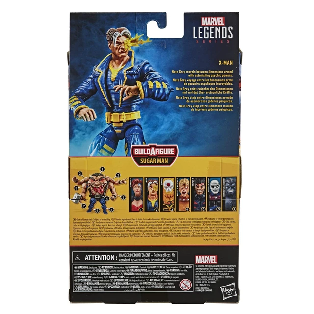 Alt view image 3 of 7 - Marvel Hasbro Legends Series 6-inch Collectible X-Man Action Figure Toy X-Men: Age of Apocalypse Collection, Blue