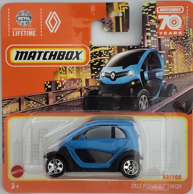Main image of 2023 Matchbox 2022 Renault Twizy Blue 82/100 (Short Card) HLC61