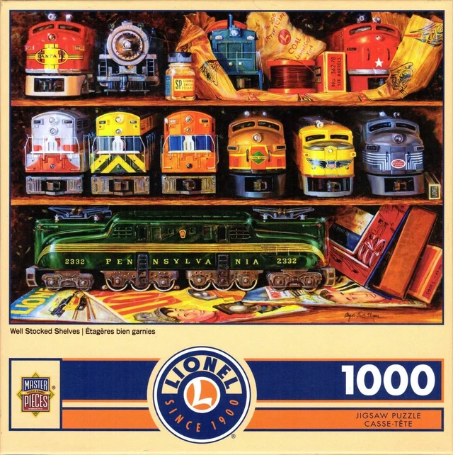 Main image of Well Stocked Shelves by Angela Trotta Thomas 1000 Piece Puzzle
