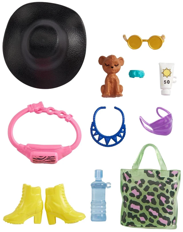 Main image of Mattel - Barbie Fashion Storytelling Pack, Wildlife