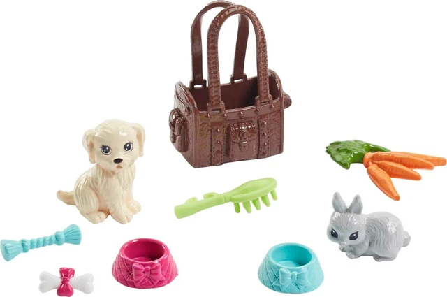 Alt view image 3 of 6 - Barbie Dolls and Pets Playset With Accessories, Puppy and Bunny