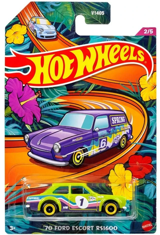 Main image of Hot Wheels Spring 2024 '70 Ford Escort RS1600 Diecast Car