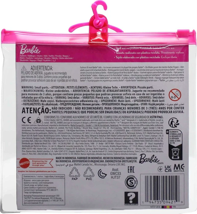 Alt view image 3 of 3 - Barbie Fashions Doll Clothing Bridal Pack