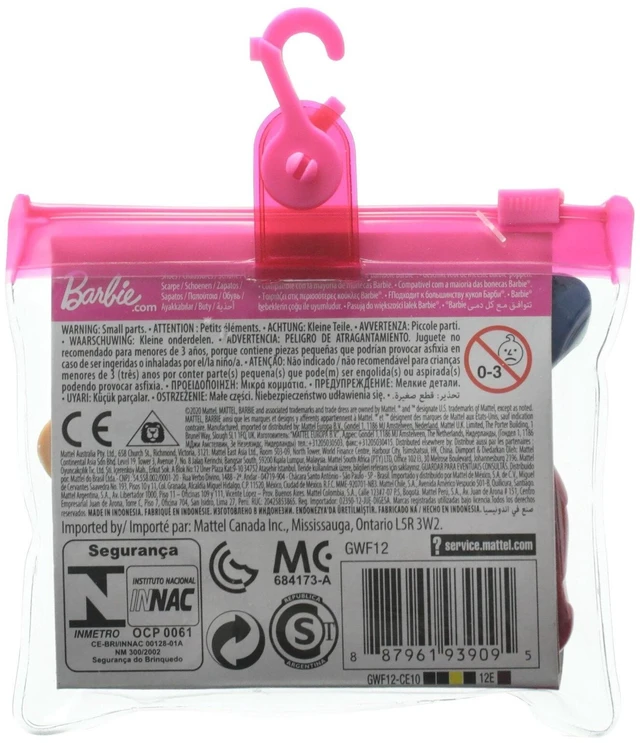 Alt view image 2 of 3 - Mattel Barbie Fashions - Ken Shoe Pack