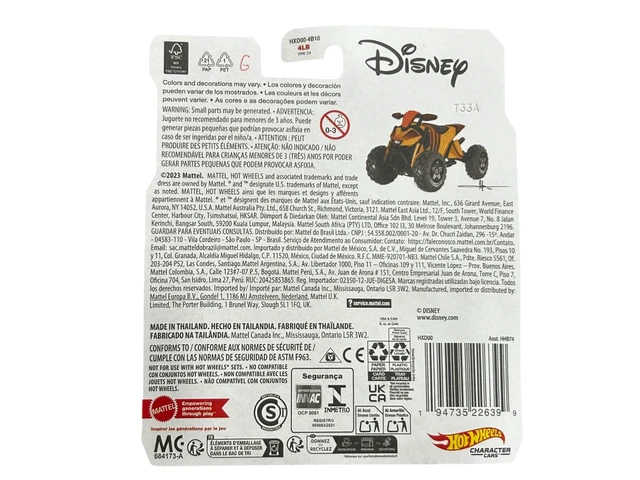 Alt view image 2 of 2 - Hot Wheels Character Car: The Lion King Timon Edition