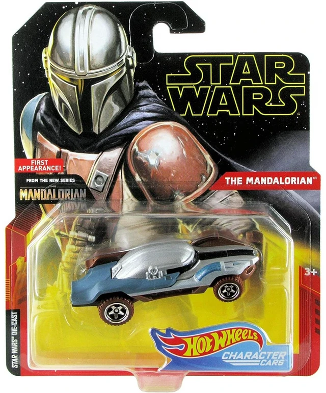 Main image of Hot Wheels Star Wars The Mandaloian Character Car
