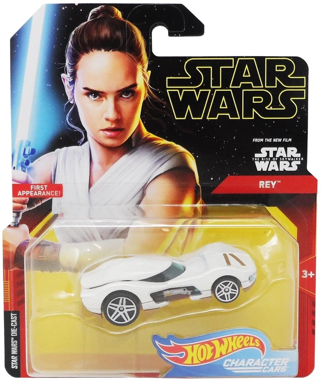 Main image of Hot Wheels Star Wars Character Cars Rey