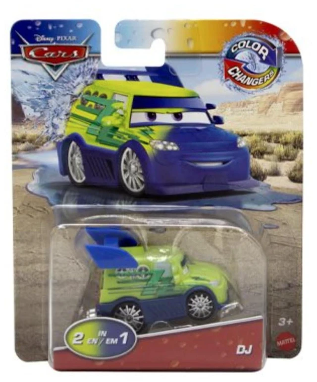 Main image of Disney Pixar Cars Color Changers DJ Vehicle