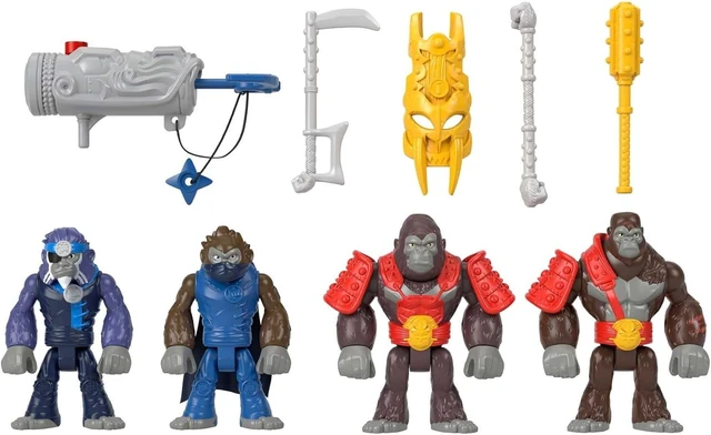 Alt view image 2 of 4 - Imaginext Boss Level Army Pack Figure Set