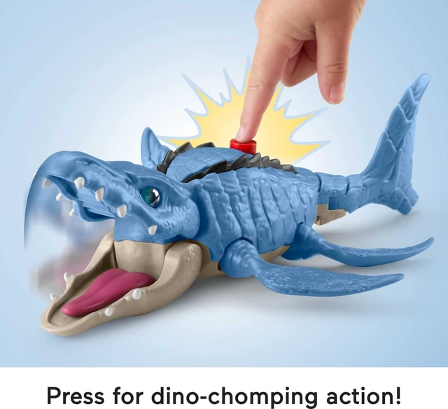 Alt view image 5 of 6 - Fisher-Price Imaginext Jurassic World Dinosaur Toys, Dino Chopper with 3 Dinosaurs and Owen Grady Figure for Preschool Kids Ages 3+ Years