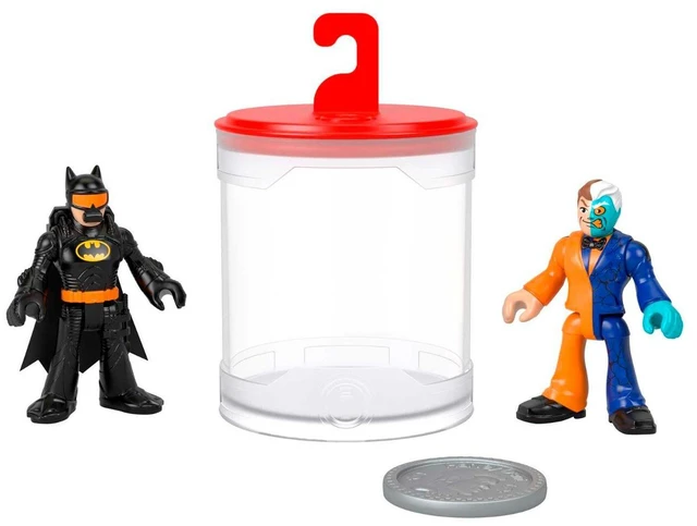 Alt view image 6 of 6 - Imaginext DC Super Friends Batman Figure Set with Two-Face and Color-Changing