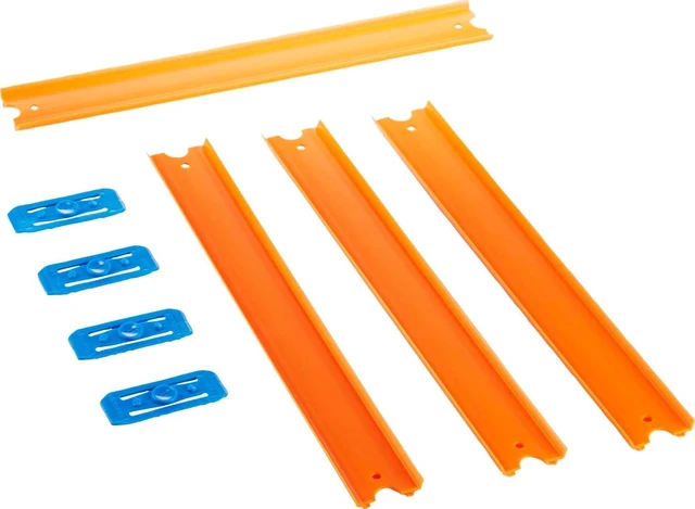 Main image of HOT Wheels TB Straight Track Orange
