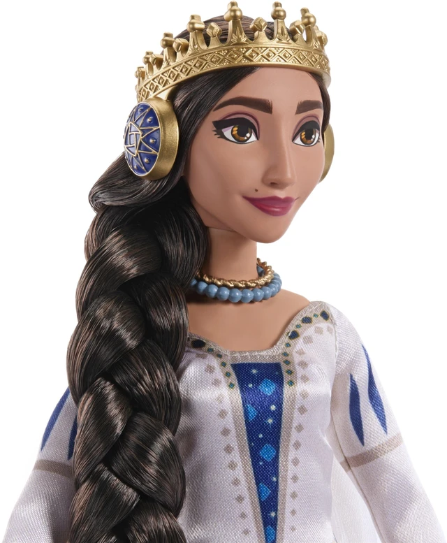 Alt view image 4 of 6 - Mattel Disney Wish Toys, Queen Amaya of Rosas, Posable Fashion Doll with Removable Signature Outfit, Shoes & Accessories, Inspired by the Movie