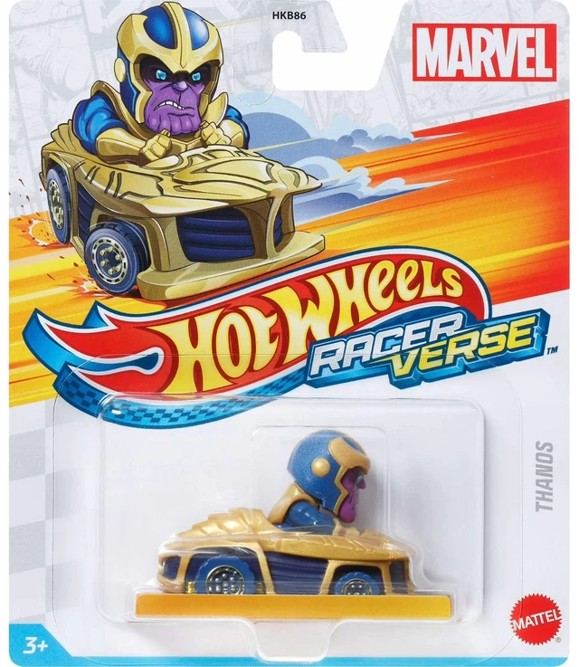 Main image of Hot Wheels RacerVerse Die-Cast Vehicle Thanos 1:64 Scale
