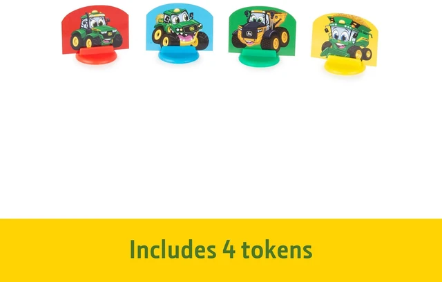 Alt view image 4 of 7 - John Deere Go Johnny Go Board Game - Cooperative Farming Games for Game Night - John Deere Toys and Board Games - Farm Toy Games for Kids - Family Games Ages 5 Years and Up