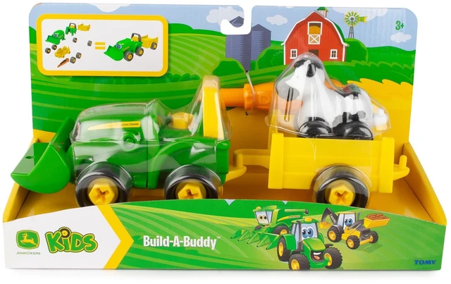 Alt view image 3 of 5 - John Deere 47209 Tractor Toy, Green