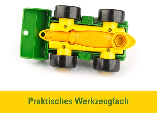Alt view image 4 of 5 - John Deere 47209 Tractor Toy, Green
