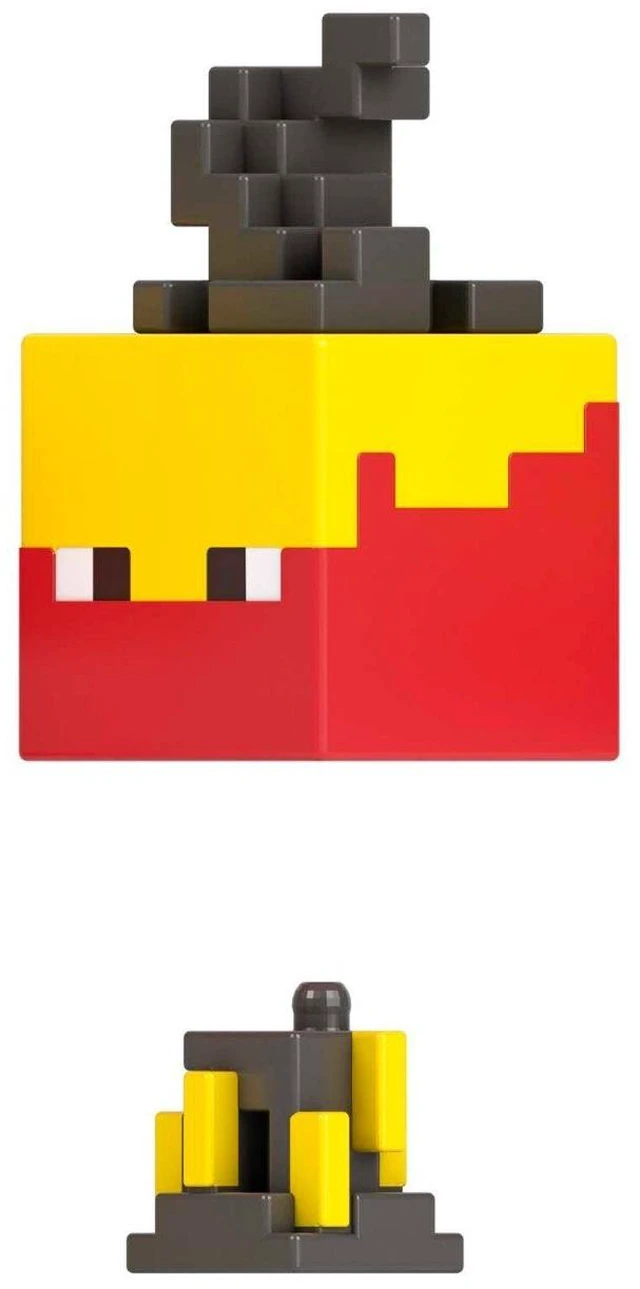 Alt view image 2 of 4 - Minecraft Toys, Mob Head Minis Figures - Blaze -New in Box