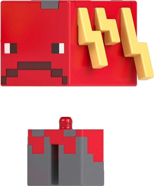 Alt view image 3 of 4 - Minecraft Toys, Mob Head Minis Figures - Strider Arpenteur-New in Box
