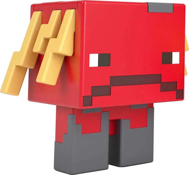 Alt view image 2 of 4 - Minecraft Toys, Mob Head Minis Figures - Strider Arpenteur-New in Box