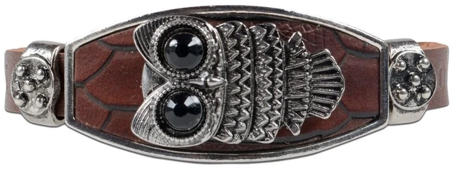 Main image of God Is Good Owl Women's Contempo Bracelet
