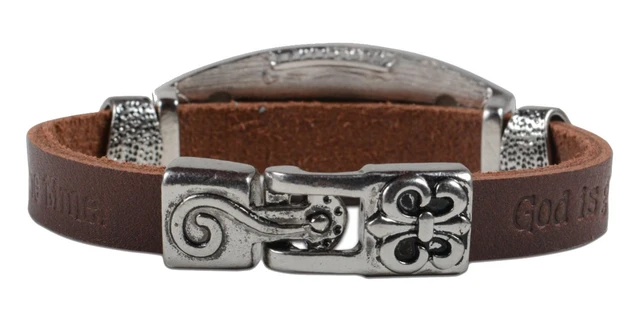 Alt view image 3 of 3 - God Is Good Owl Women's Contempo Bracelet
