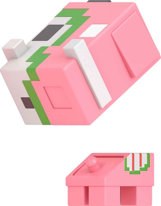 Alt view image 4 of 4 - Minecraft Toys, Mob Head Minis Figures - Zoglin -New in Box