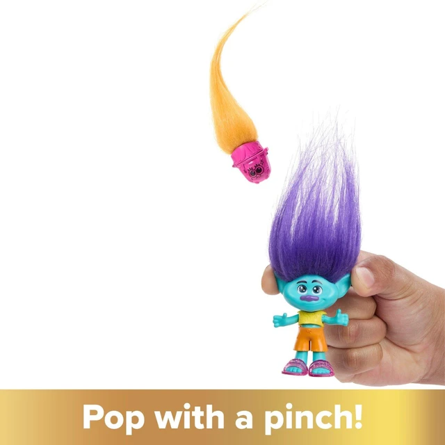 Alt view image 4 of 5 - Trolls Band Together Hair Pops Branch Small Doll & Accessories