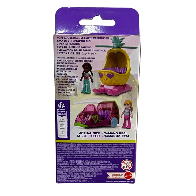 Alt view image 2 of 2 - Polly Pocket Vehicle 2-Pack
