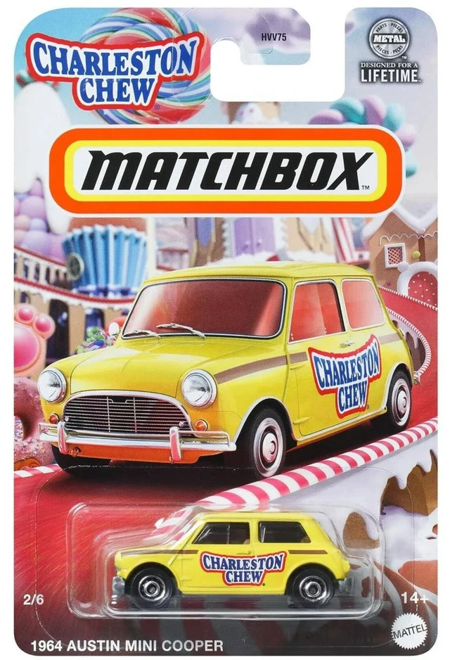 Main image of Matchbox Candy 2024 1964 Austin Mini Cooper Diecast Car