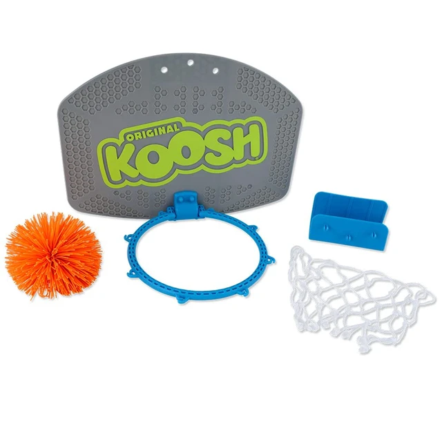Alt view image 3 of 5 - Koosh Hoops -- Basketball Game for The Ball That's Easy to Catch and Hard to Put Down -- Fidget Toy -- Ages 6+, Multi