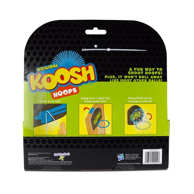 Alt view image 4 of 5 - Koosh Hoops -- Basketball Game for The Ball That's Easy to Catch and Hard to Put Down -- Fidget Toy -- Ages 6+, Multi