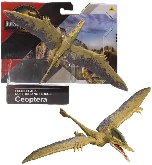 Main image of Jurassic World Rebirth Frenzy Pack Ceoptera Dinosaur Figure