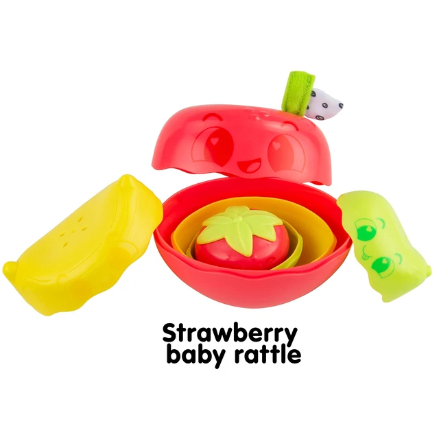 Alt view image 3 of 7 - Lamaze Stack & Nest Fruit Pals Nesting and Stacking Play Food Toys Colorful Baby Stacking Toys - Toddler Stacking Toys - Baby Sensory Toys Ages 12 Months and Up