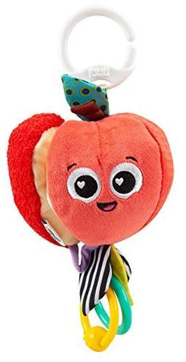 Main image of LAMAZE Archer The Apple, Clip on Pram and Pushchair Newborn Baby Toy