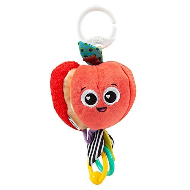 Alt view image 2 of 7 - LAMAZE Archer The Apple, Clip on Pram and Pushchair Newborn Baby Toy