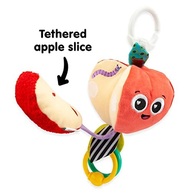Alt view image 4 of 7 - LAMAZE Archer The Apple, Clip on Pram and Pushchair Newborn Baby Toy