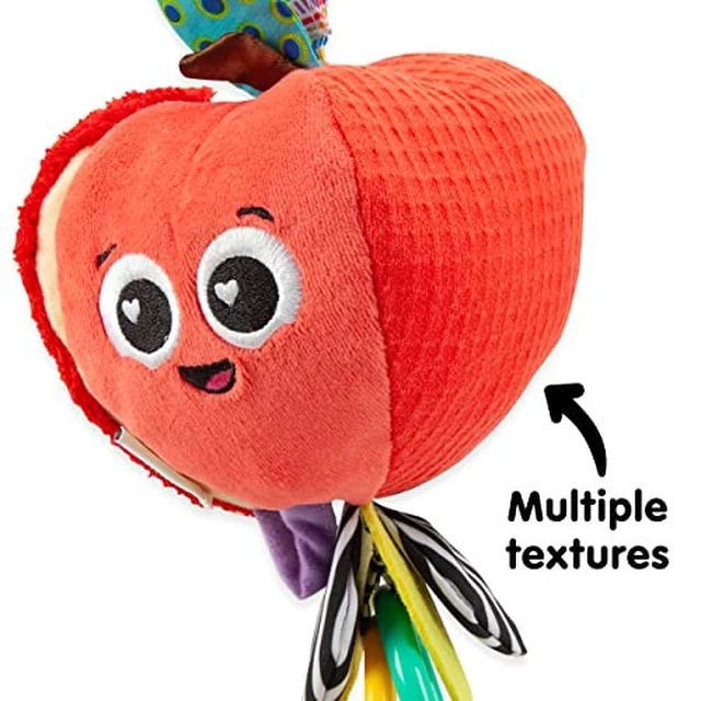 Alt view image 6 of 7 - LAMAZE Archer The Apple, Clip on Pram and Pushchair Newborn Baby Toy