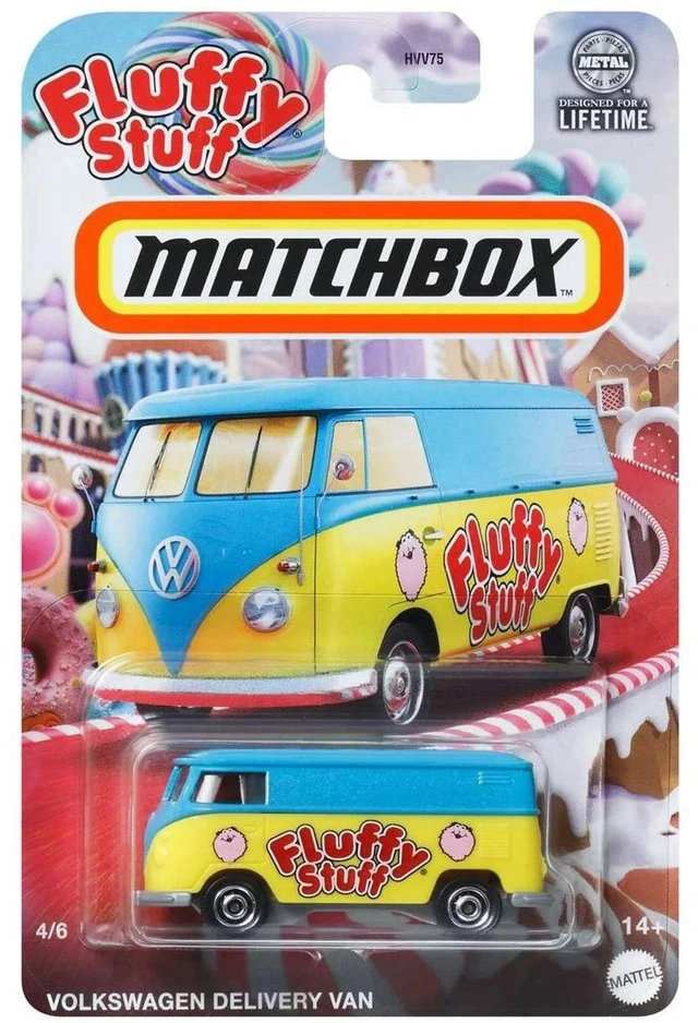 Main image of Mattel Matchbox Candy 2024 Volkswagen Delivery Van Play Vehicles