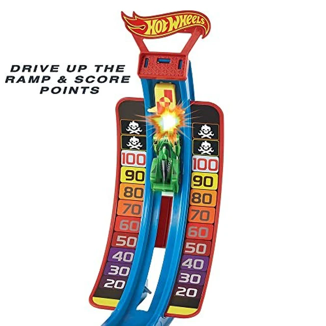 Alt view image 4 of 7 - Hot Wheels STEAM Drop & Score Car Race Track - HJC50 ~ Teaches Gravity ~ Lesson Plan Included