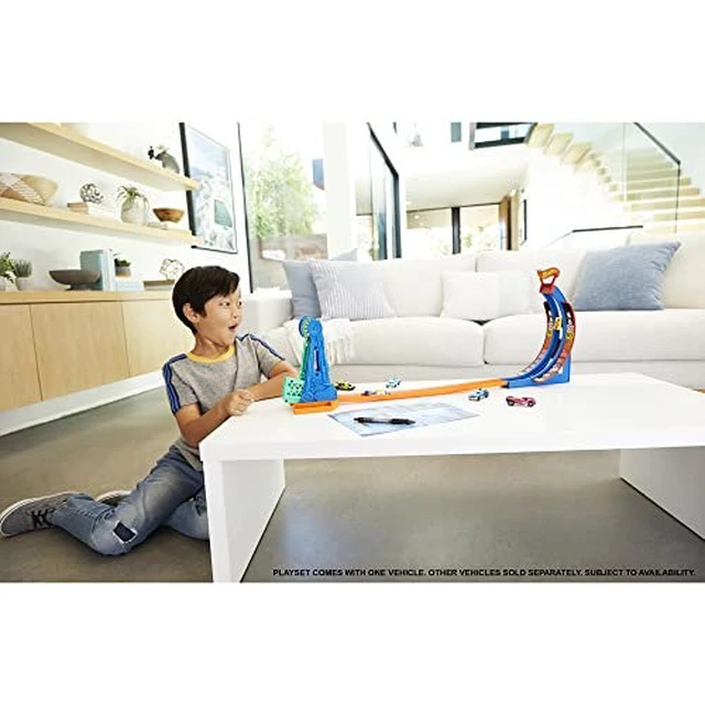 Alt view image 6 of 7 - Hot Wheels STEAM Drop & Score Car Race Track - HJC50 ~ Teaches Gravity ~ Lesson Plan Included