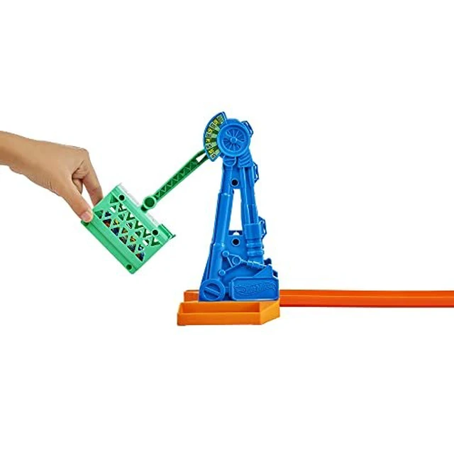 Alt view image 5 of 7 - Hot Wheels STEAM Drop & Score Car Race Track - HJC50 ~ Teaches Gravity ~ Lesson Plan Included