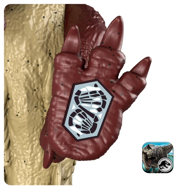 Alt view image 4 of 5 - Jurassic World Frenzy Pack Vespersaurus Dinosaur Figure
